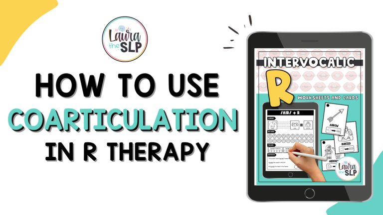 How to Use Coarticulation in R Therapy