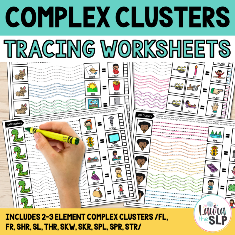 Complex Clusters Tracing Worksheets